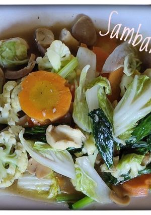 Foto resep Capcay ayam jamur
