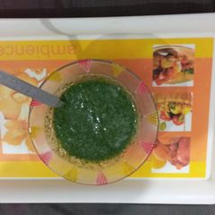 A picture of GREEN Coriander LEAVES 🍃 CHUTNEY.