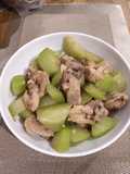 Sayote with Chicken