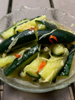 A picture of Cucumber Salad.