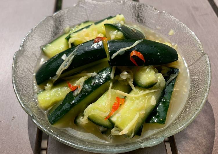 Recipe of Yummy Cucumber Salad