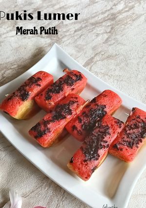 Foto resep Pukis Lumer Merah Putih