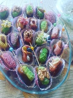 صورة لوصفة تمر محشي لسهراتكم