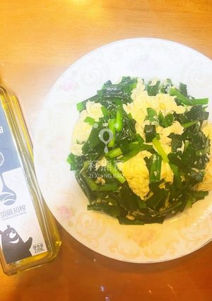 韭菜炒雞蛋 的食譜成品照片
