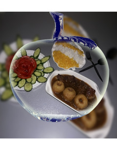 عکسی از دستور خورشت سیب گلاب 🍏🍏