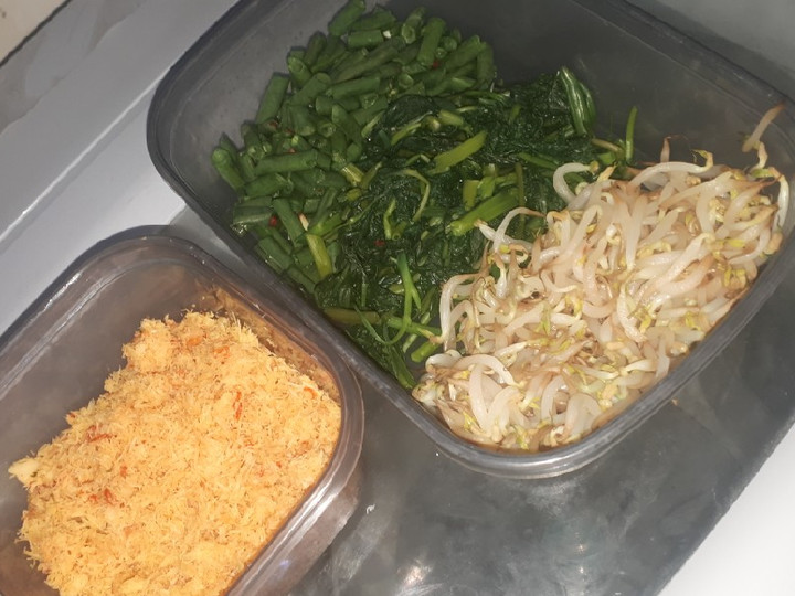 Ini dia! Resep mudah bikin Urap - Urap Sayur  sedap