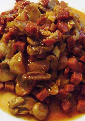 Foto principal de Champiñones con Jamón