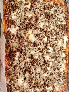 Una foto de Pizza keto (SIN HARINAS)