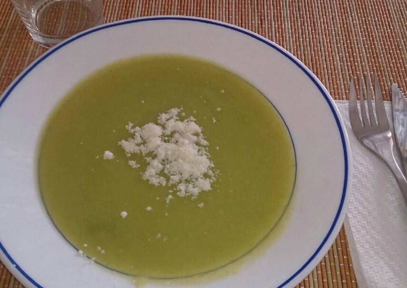 Crema de calabacín
