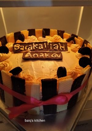 Foto resep Cake Hias (Kue Ulang Tahun) ala Mama Canaz