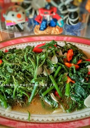 Foto resep Oseng daun pucuk Waluh / Labu