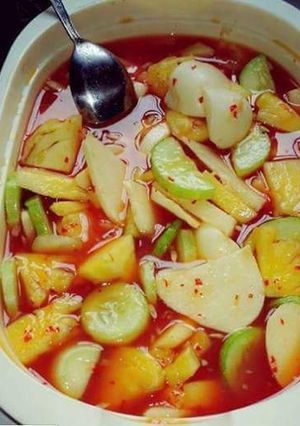 Foto resep Asinan buah seger buger