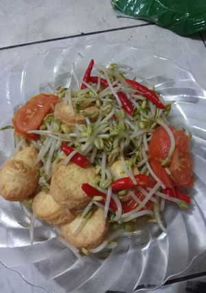 Foto resep Tumis tauge vegetarian
