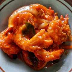 103. Udang Tepung Saos Pedas Manis রেসিপির প্রধান ছবি