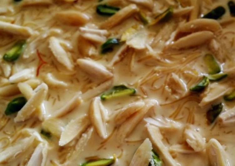 Recipe of Super Quick Homemade Whosayna’s Sevaiyyan (Milk)