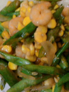 Foto resep Oseng buncis jagung