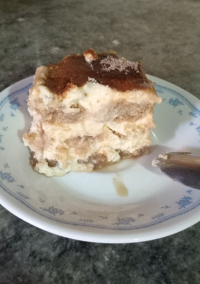 Una foto de Tiramisú con malta