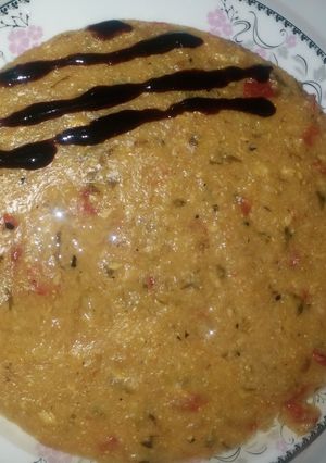 عکسی از دستور بلغور گندم(گبیزه) با ماهی