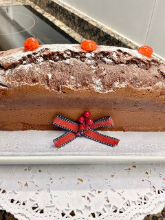 Una foto de Plumcake con chocolate y Cointreau