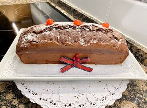 Una foto de Plumcake con chocolate y Cointreau