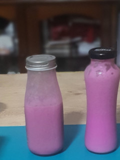 Foto resep Smoothies PNS #pisang naga strawberry oat
