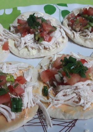 Una foto de Tacos de pollo