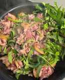 Thịt bê xào lá lốt