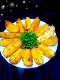 صورة لوصفة بطاطس مشويه فى الفرن🍟