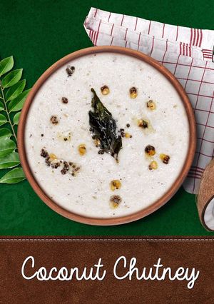 A picture of Coconut chutney.