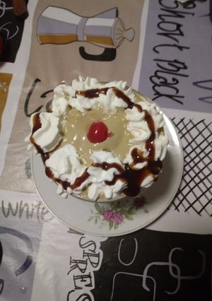 Una foto de Mousse de café irlandes