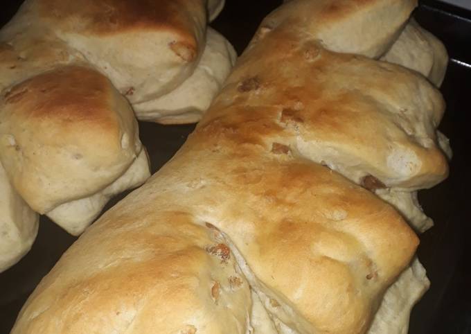 Pan Casero Con Chicharr n Receta De Vane Iglesias Cookpad