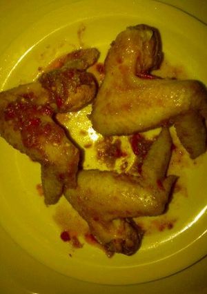 A picture of Pepper chicken wings.