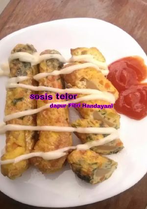 Foto resep Sostel (sosis telor) resep sederhana