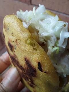 Una foto de Arepa con doble relleno
