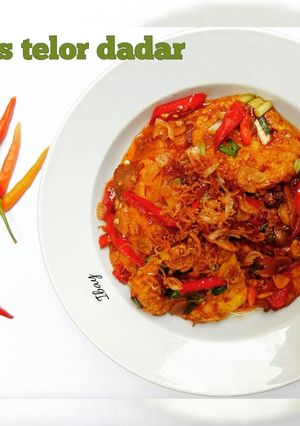 Foto resep Tumis telor dadar