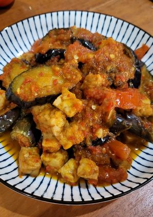 Foto resep Terong Tempe Sambal Terasi