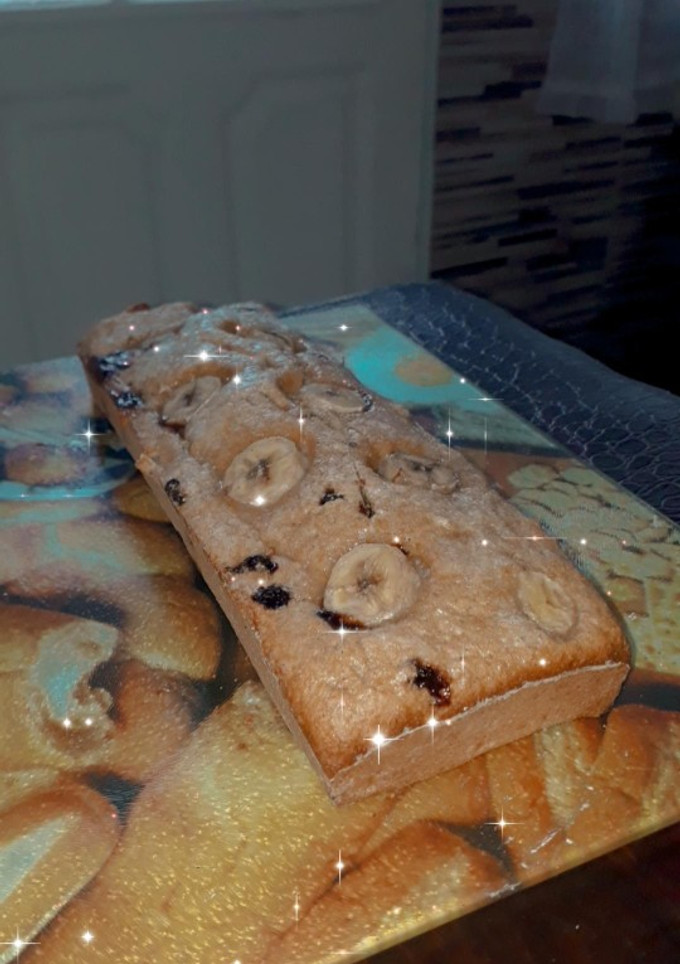 Una foto de Budín Integral de banana🍌