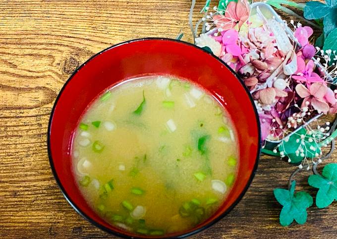 Shrimp Stock Miso Soup