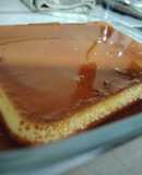 Flan de huevos casero