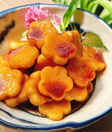 thơm nấu mật mía