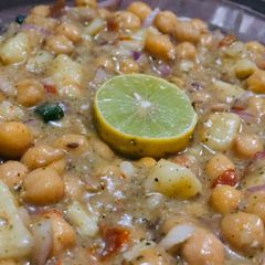 A picture of Chana chaat 🥰 🥰.