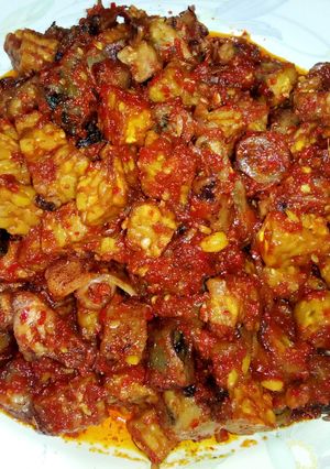Foto resep Sambal Cumi Asin Tempe