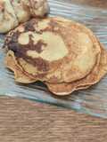Mini pancakes sans gluten et vegan