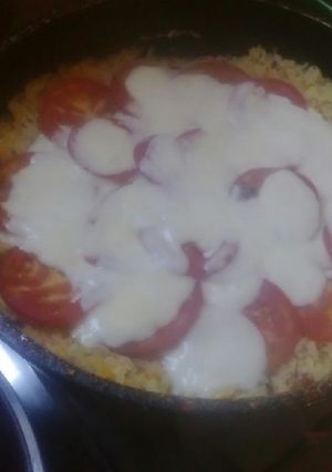 Una foto de Arroz con caballa