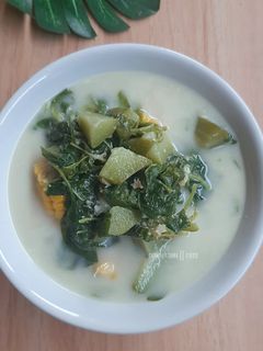 Foto resep Bobor bayam labu siam