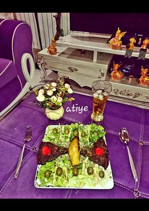 عکسی از دستور سبزی پلو ماهی