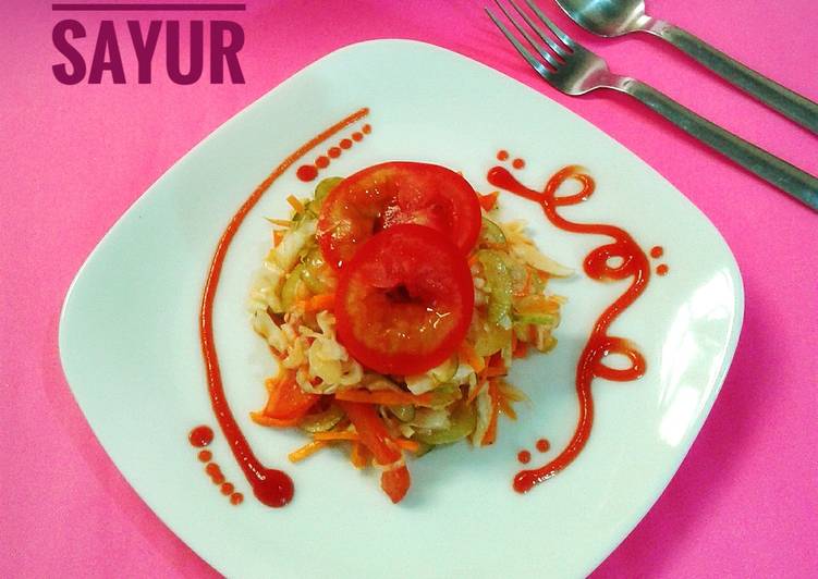 Bumbu Salad Sayuran dengan Mayonaise | Cara Membuat Salad Sayuran dengan Mayonaise Yang Enak Dan Lezat