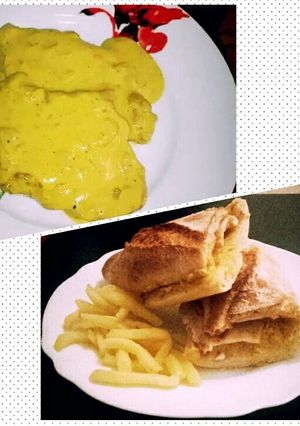 Una foto de Pollo al curry