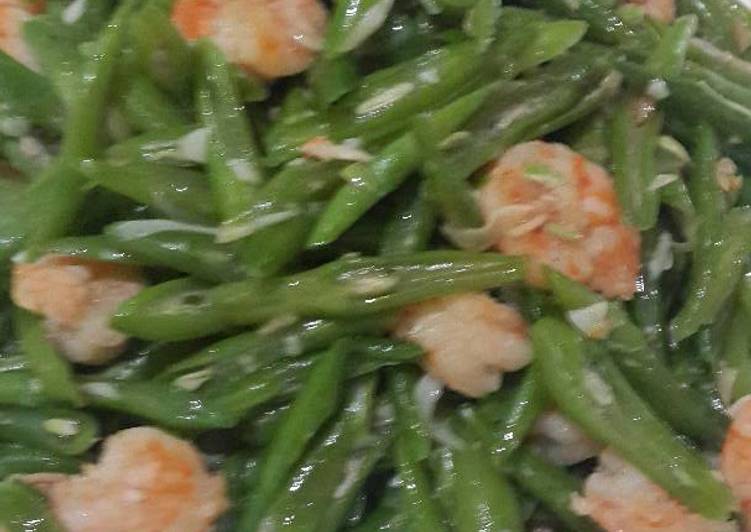 Resep Tumis buncis udang Lezat