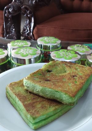 Foto resep Roti Bakar Coklat Pandan